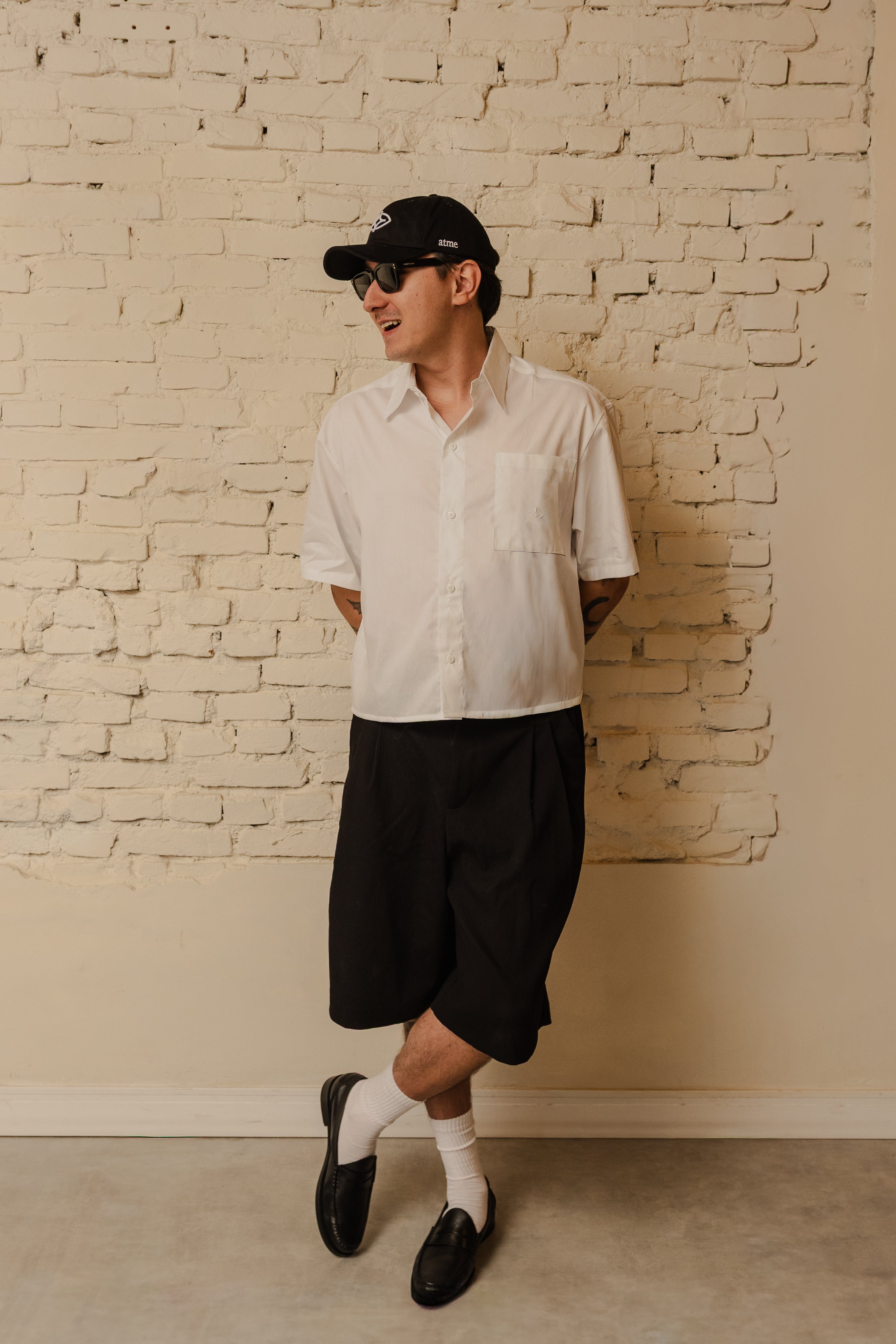 Boxy Shirt Branca – Atme Company